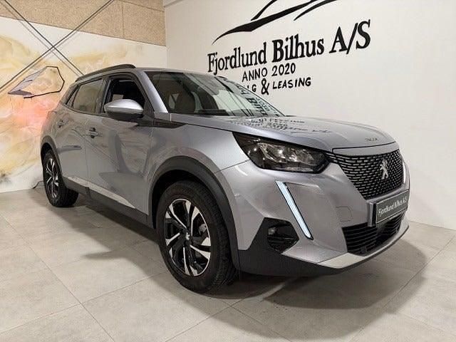 Sølvmetal Brugt 2021 Peugeot e-2008 Allure SUV | 127.900 kr. (Fair pris) - Billede 1/4