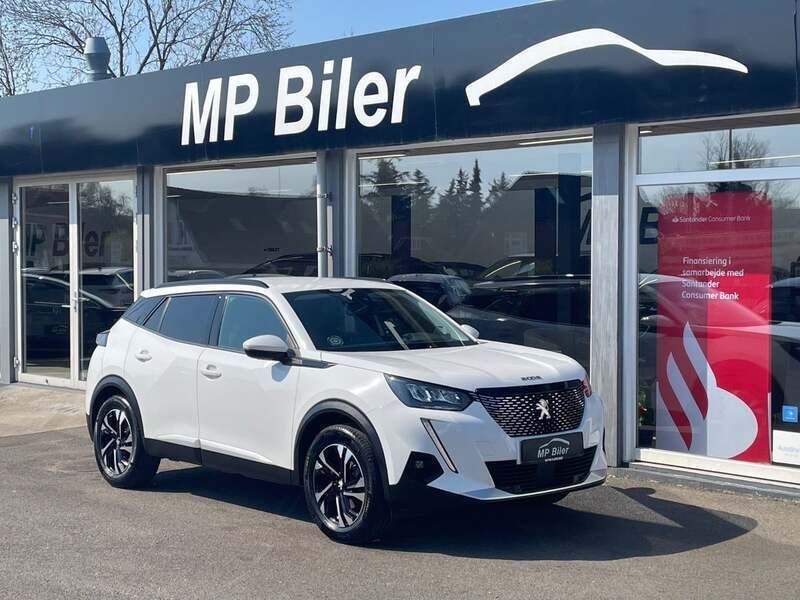 Hvid Brugt 2021 Peugeot 2008 Allure SUV | 179.700 kr. (God pris) - Billede 1/4