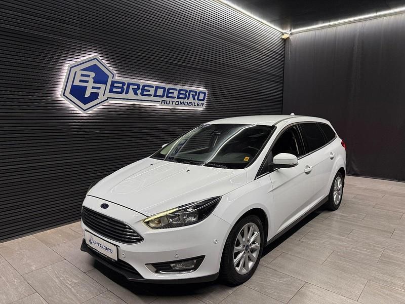 Hvid Brugt 2018 Ford Focus Business Edition Stationcar | 99.500 kr. (Super pris) - Billede 1/4
