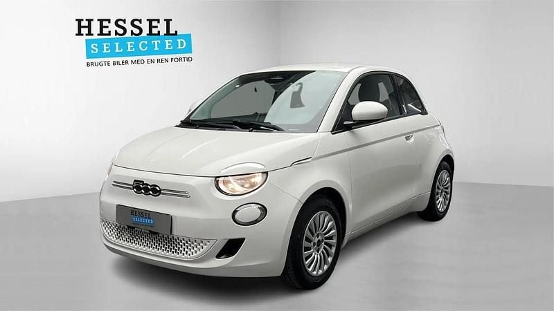 Hvid Brugt 2023 Fiat 500e Action Hatchback | 94.900 kr. (Fair pris) - Billede 1/4