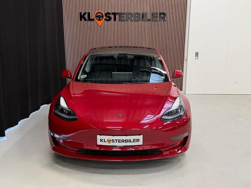 Brugt Tesla Model 3 Long Range AWD 366 kW (498 HK) 2021 Rødmetal Sedan