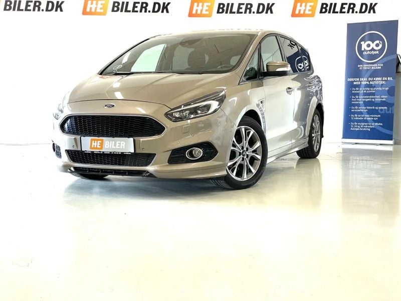 Brugt Ford S-MAX ST-Line 190 HK (139 kW) 2019 Champagnemetal MPV