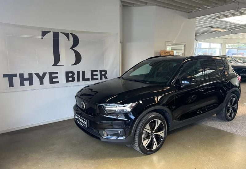 Sort Brugt 2022 Volvo XC40 Pro SUV | 228.900 kr. (God pris) - Billede 1/4