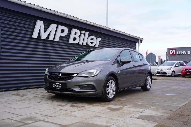Gråmetal Brugt 2016 Opel Astra Enjoy Hatchback | 94.900 kr. (Fair pris) - Billede 1/4
