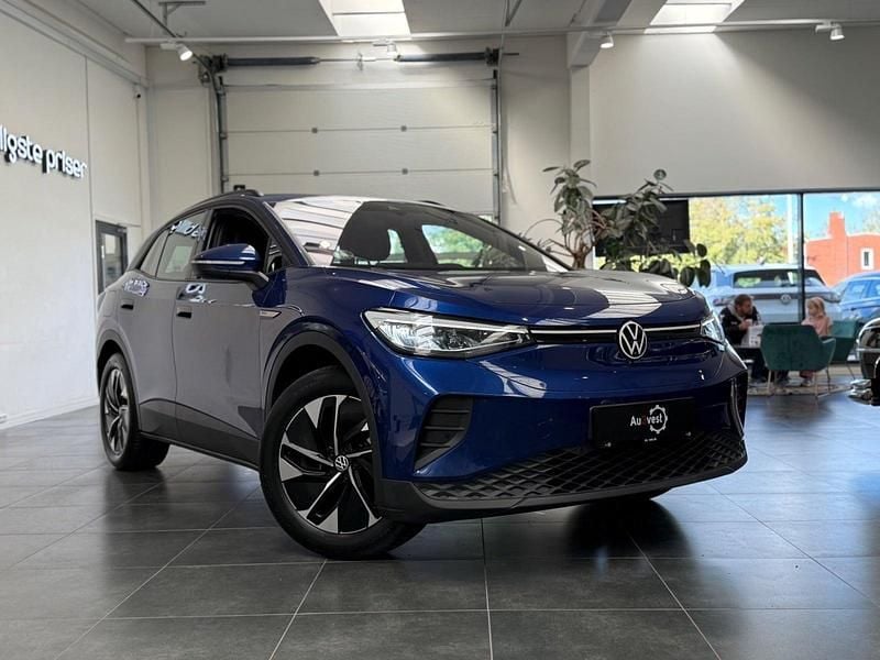 Blåmetal Brugt 2022 VW ID.4 Pro Performance SUV | 199.799 kr. (God pris) - Billede 1/4