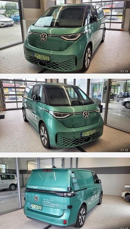 Grønmetal Brugt 2022 VW ID. Buzz Comfortline Van | 259.900 kr. - Billede 1/2