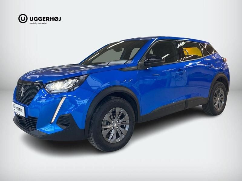 Blåmetal Brugt 2023 Peugeot 2008 Active SUV | 199.900 kr. (Fair pris) - Billede 1/4