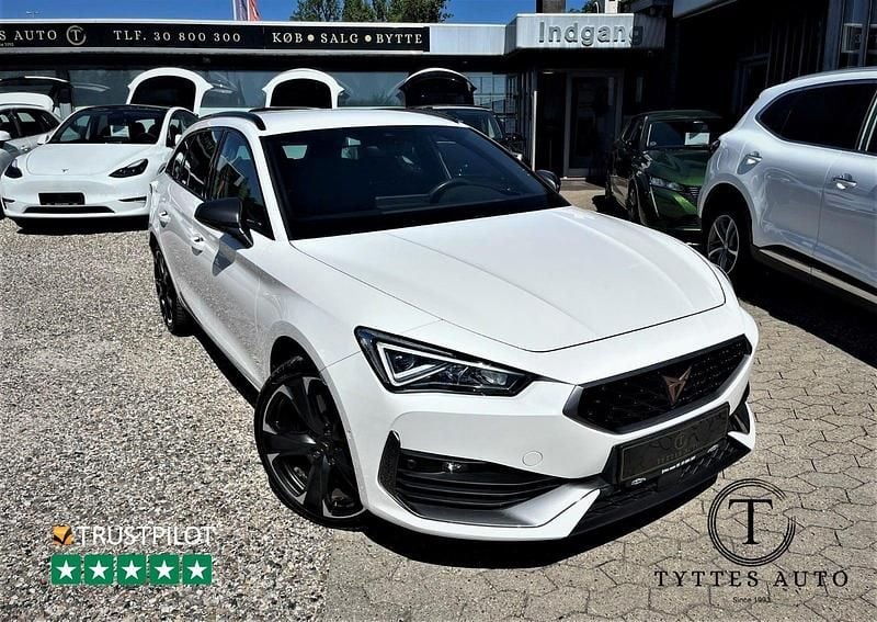 Hvidmetal Brugt 2021 Cupra Leon Stationcar | 244.800 kr. (Fair pris) - Billede 1/4
