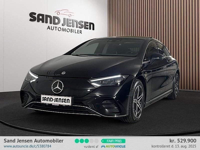 Sortmetal Brugt 2025 Mercedes EQE300 AMG line Sedan | 529.900 kr. (Fair pris) - Billede 1/4