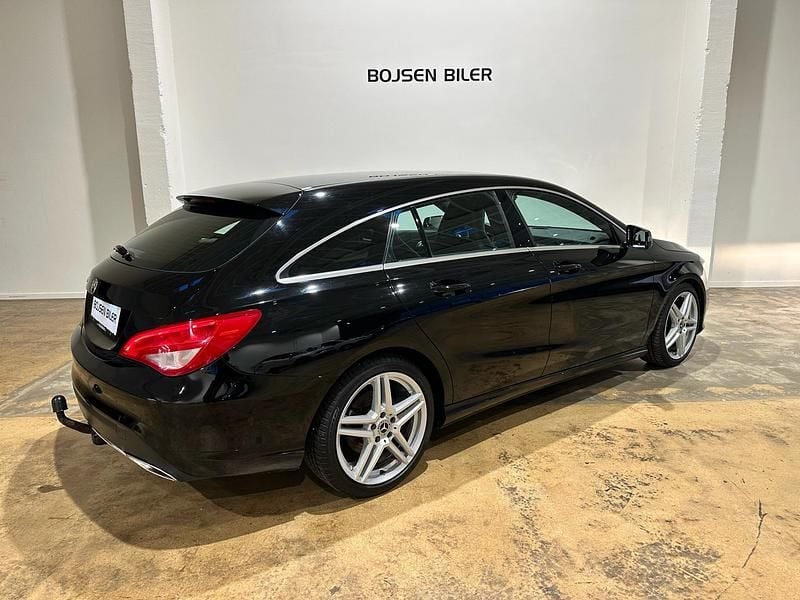 Brugt Mercedes CLA200 Shooting Brake Progressive 156 HK (114 kW) 2017 Sort Stationcar