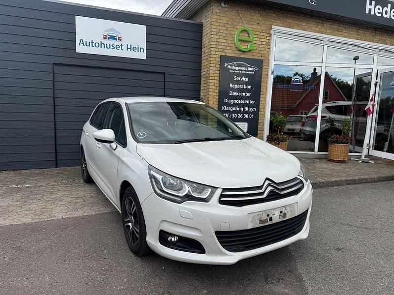 Hvid Brugt 2015 Citroën C4 Seduction Hatchback | 49.800 kr. (Fair pris) - Billede 1/4
