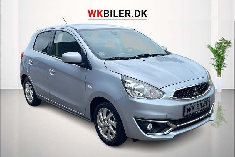 Sølvmetal Brugt 2017 Mitsubishi Space Star | 69.800 kr. (Fair pris) - Billede 1/4