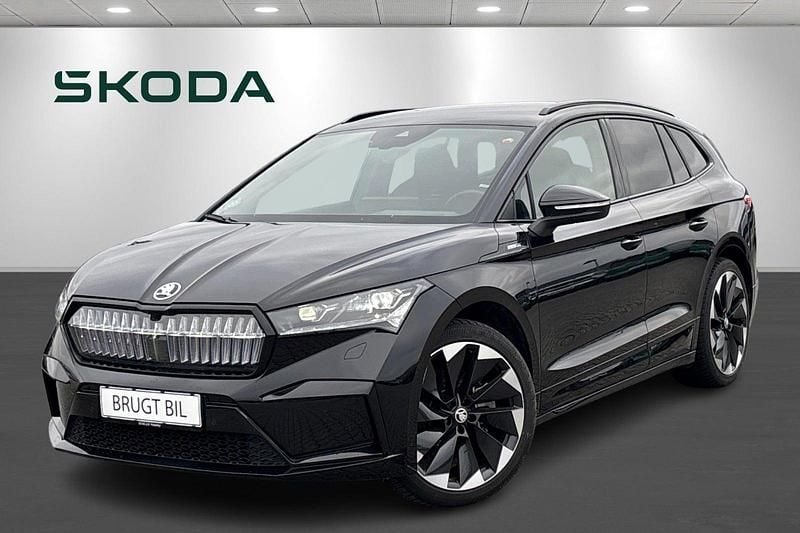 Sortmetal Brugt 2024 Skoda Enyaq iV SportLine SUV | 359.900 kr. (Fair pris) - Billede 1/4