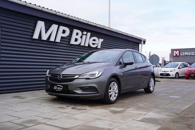 Gråmetal Brugt 2016 Opel Astra Enjoy Hatchback | 89.900 kr. (Fair pris) - Billede 1/4