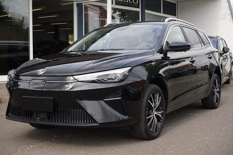 Sortmetal Ny 2025 MG MG5 EV Luxury Stationcar | 184.900 kr. (Fair pris) - Billede 1/4