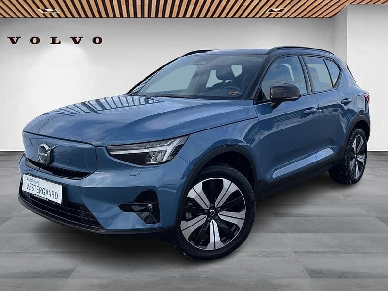 Blå Brugt 2023 Volvo XC40 Plus SUV | 269.900 kr. (God pris) - Billede 1/3