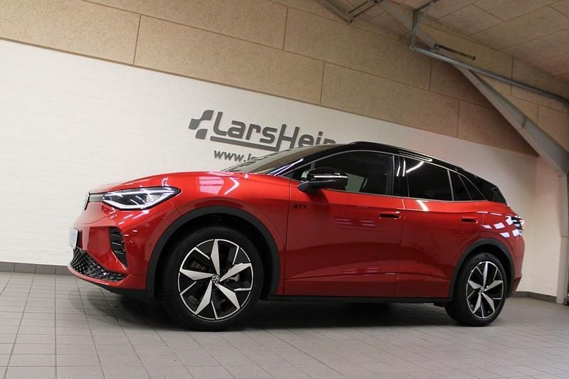 Brugt VW ID.4 GTX 250 kW (340 HK) 2024 Mørkrødmetal SUV