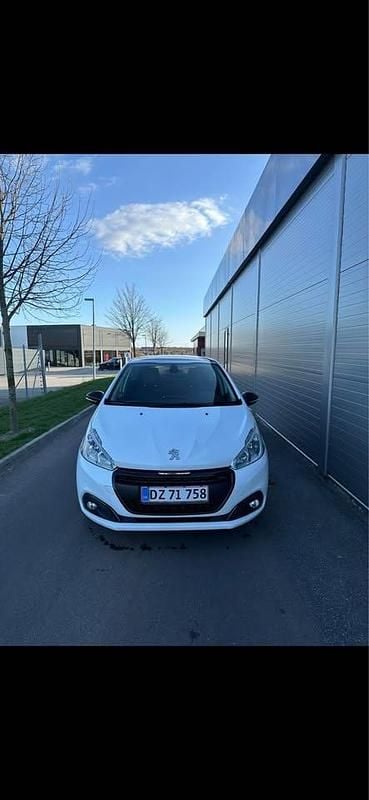 Brugt Peugeot 208 GT-line 99 HK (72 kW) 2017 Hvid Hatchback