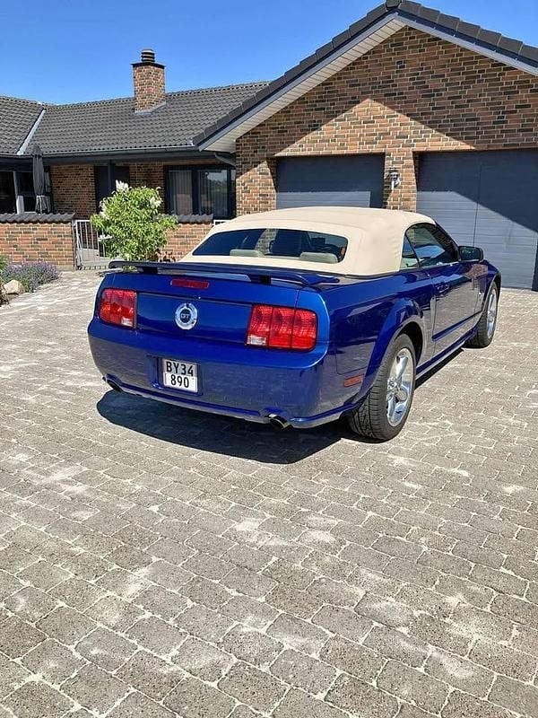 Blå Brugt 2006 Ford Mustang GT Cabriolet | 320.000 kr. - Billede 1/4