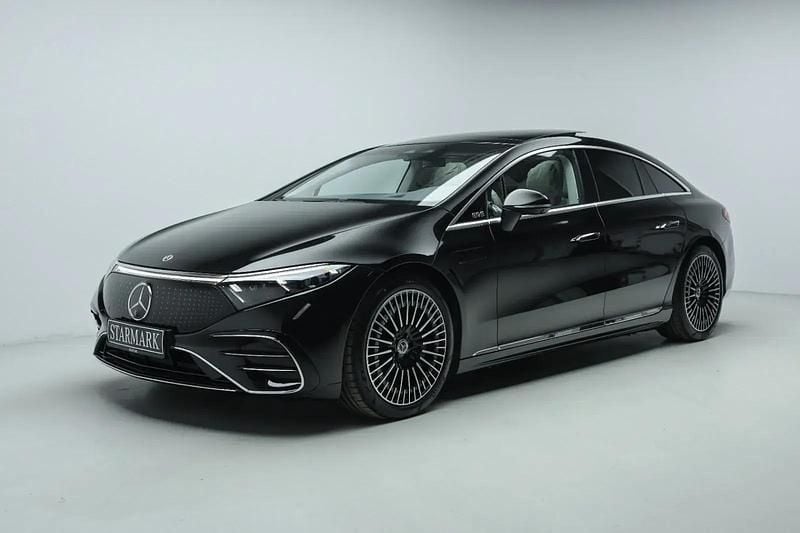Sort Ny 2024 Mercedes EQS450+ AMG line | 989.900 kr. (Dyr) - Billede 1/3