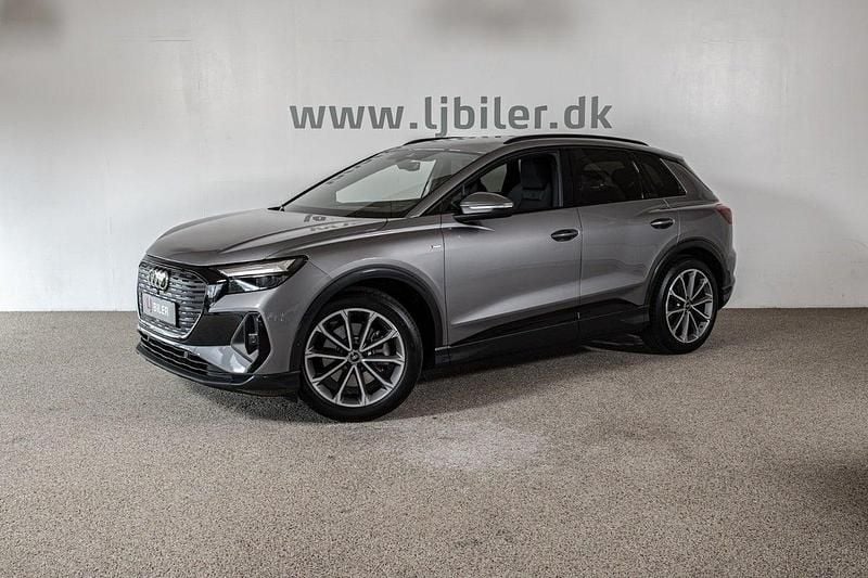 Gråmetal Brugt 2022 Audi Q4 e-tron S-Line SUV | 319.800 kr. (Lidt for dyr) - Billede 1/4