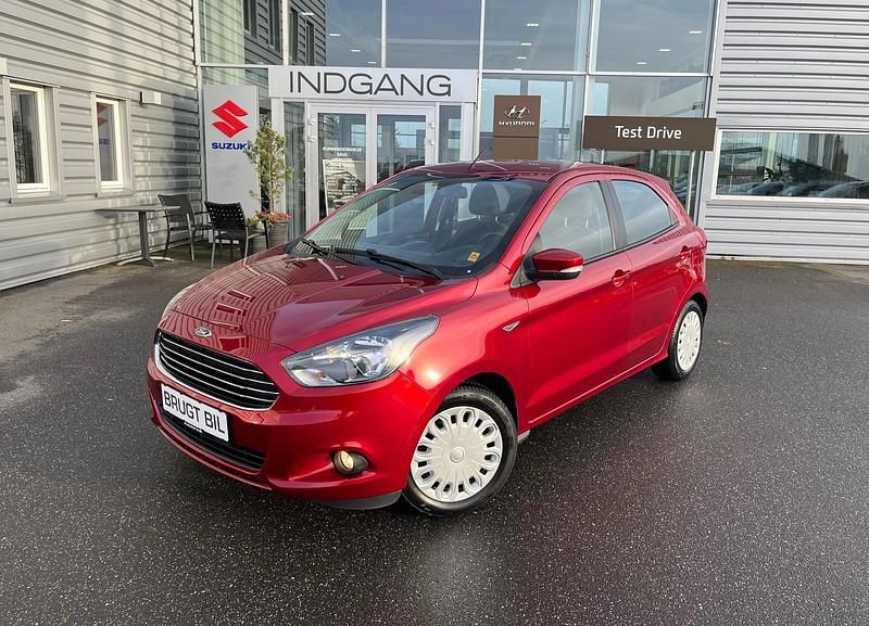 Rødmetal Brugt 2016 Ford Ka Plus Ultimate Hatchback | 79.900 kr. - Billede 1/4