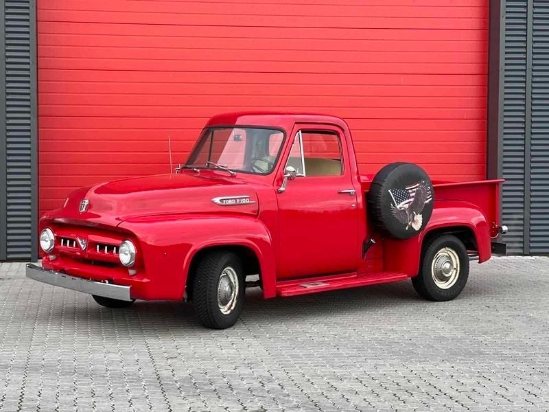 Rød Brugt 1953 Ford F100 | 255.000 kr. - Billede 1/4