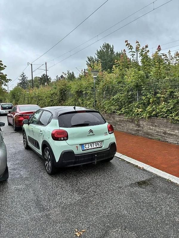 Grøn Brugt 2019 Citroën C3 PureTech Hatchback | 70.000 kr. (God pris) - Billede 1/4