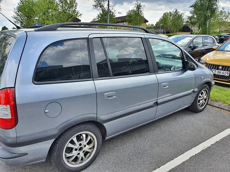 Gul Brugt 2005 Opel Zafira Family MPV | 18.000 kr. - Billede 1/4