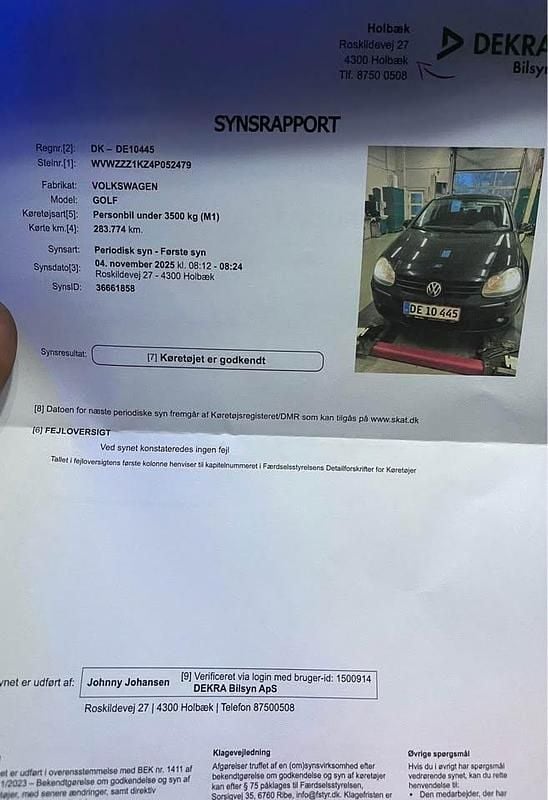 Brugt VW Golf V 2004 Hatchback