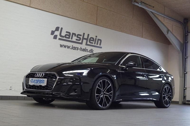 Sortmetal Brugt 2020 Audi A5 Sportback S-Line Hatchback | 399.800 kr. (God pris) - Billede 1/4