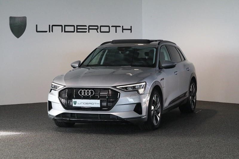 Sølvmetal Brugt 2022 Audi e-tron Ambiente SUV | 375.000 kr. (Dyr) - Billede 1/4