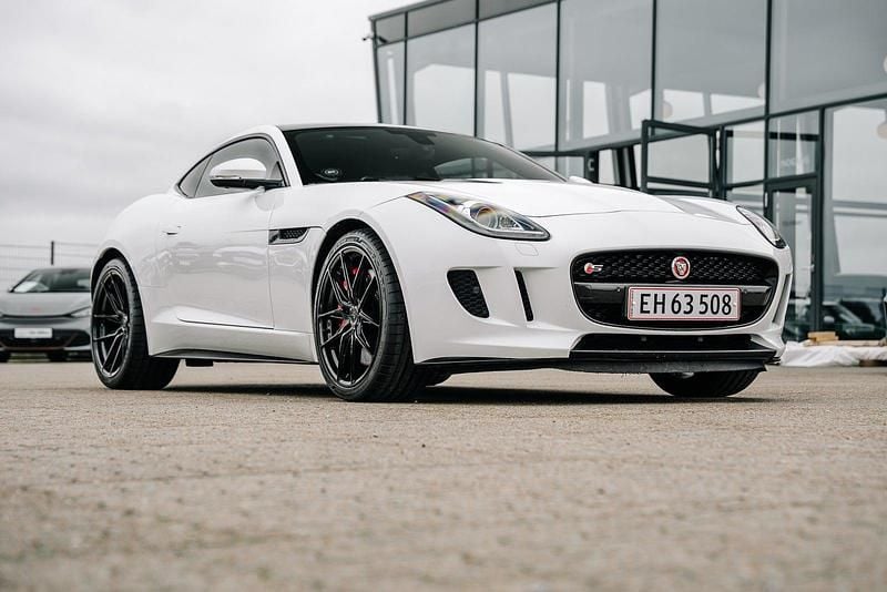Brugt Jaguar F-Type S 380 HK (279 kW) 2014 Hvid Coupe