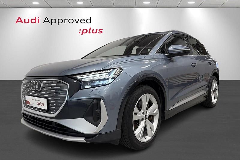 Blåmetal Brugt 2022 Audi Q4 e-tron SUV | 299.900 kr. (Dyr) - Billede 1/4