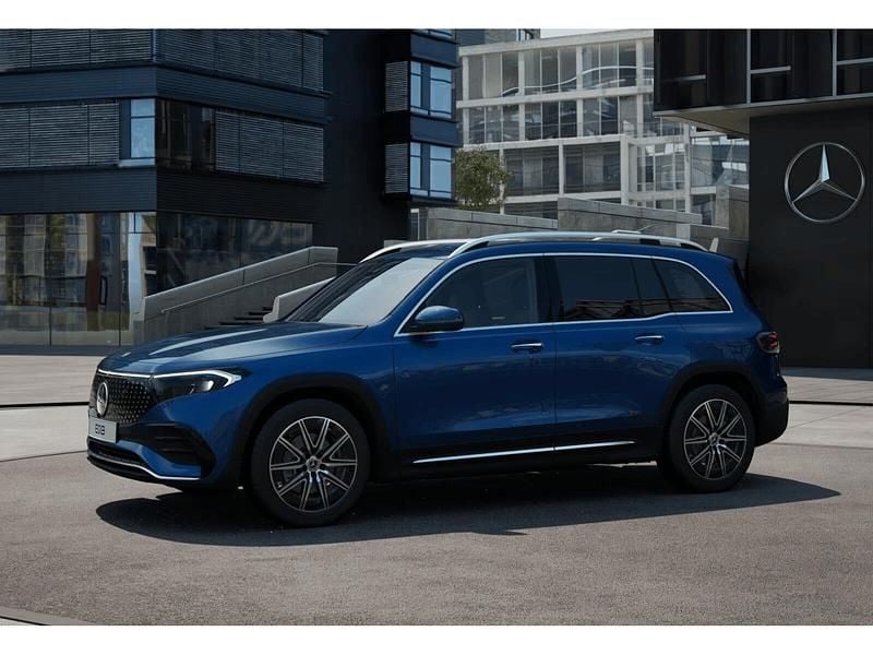 Blåmetal Brugt 2024 Mercedes EQB250+ AMG SUV | 389.800 kr. (Dyr) - Billede 1/4