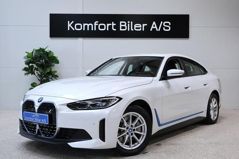 Hvidmetal Brugt 2023 BMW i4 Sedan | 309.800 kr. - Billede 1/4