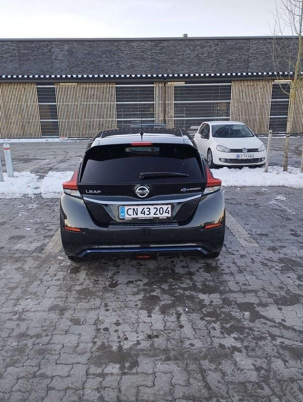 Brugt Nissan Leaf N-Connecta 110 kW (150 HK) 2018 Sort Hatchback