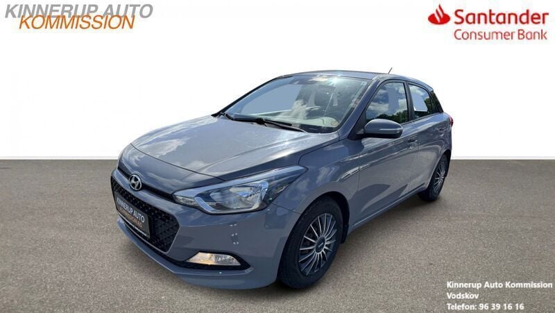Blå Brugt 2016 Hyundai i20 Trend Hatchback | 46.900 kr. (Fair pris) - Billede 1/4