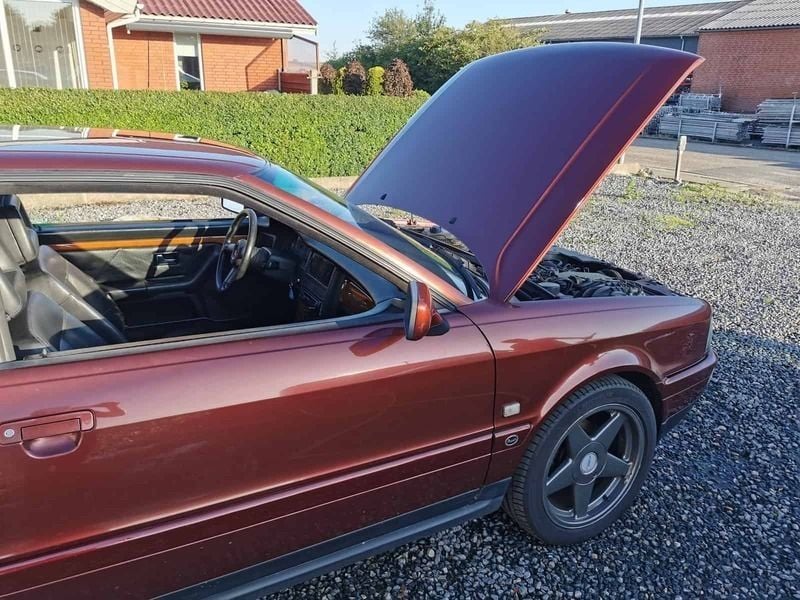 Rød Brugt 1990 Audi Coupé Coupe | 88.000 kr. - Billede 1/4
