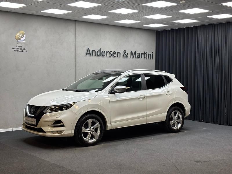 Hvid Brugt 2020 Nissan Qashqai Tekna+ SUV | 193.900 kr. (Fair pris) - Billede 1/4