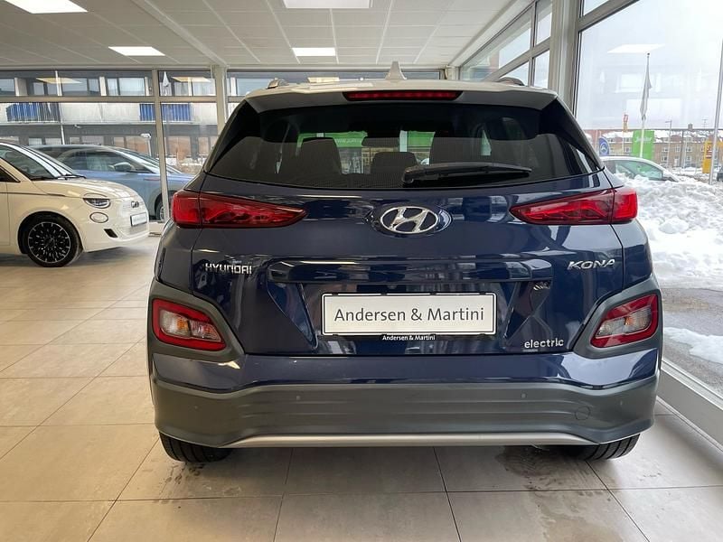 Brugt Hyundai Kona Premium 150 kW (204 HK) 2021 Blaamedhvidtagfarve SUV