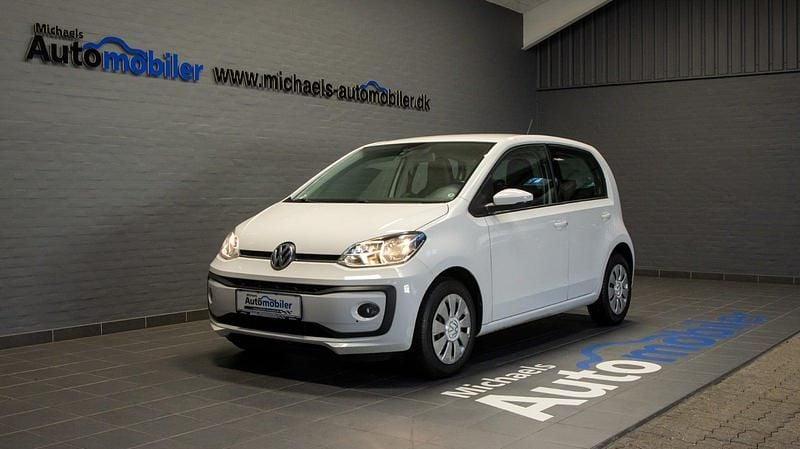 Hvid Brugt 2017 VW up! move up! Hatchback | 69.900 kr. (Fair pris) - Billede 1/4