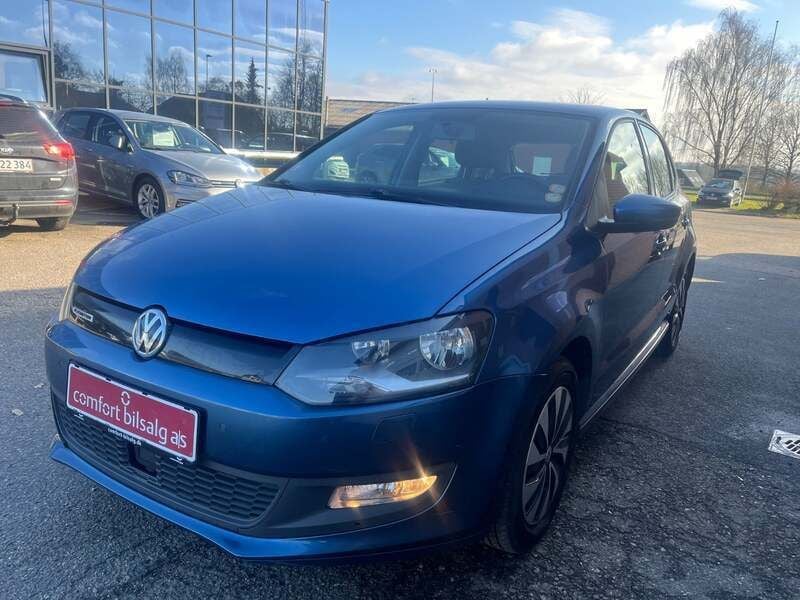 Blåmetal Brugt 2016 VW Polo Hatchback | 89.900 kr. (Fair pris) - Billede 1/4