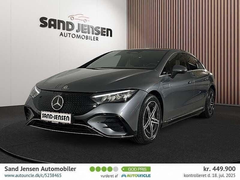 Gråmetal Brugt 2023 Mercedes EQE300 AMG line Sedan | 449.900 kr. (God pris) - Billede 1/4