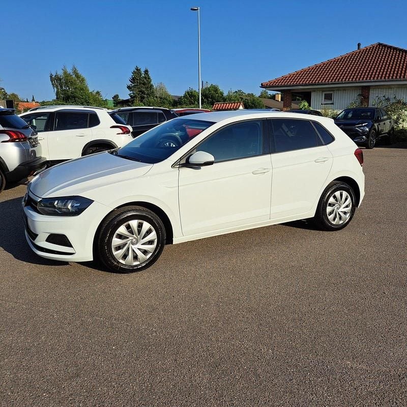 Hvid Brugt 2019 VW Polo Comfortline Hatchback | 129.900 kr. - Billede 1/4
