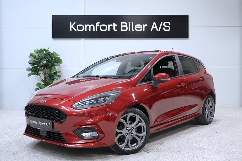 Rødmetal Brugt 2020 Ford Fiesta ST-Line Hatchback | 124.900 kr. (Fair pris) - Billede 1/4