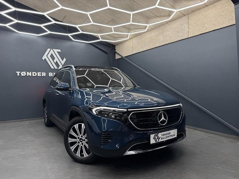 Blåmetal Brugt 2022 Mercedes EQB250 Progressive SUV | 324.500 kr. (Dyr) - Billede 1/4