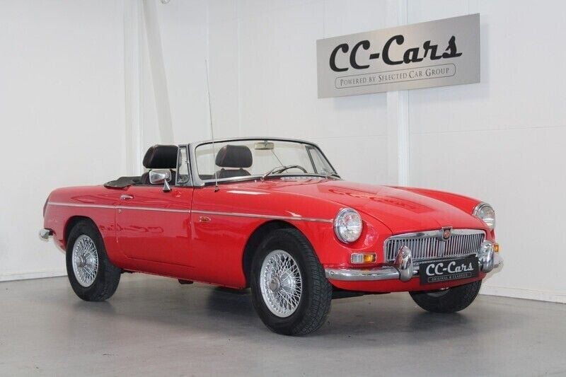 Rød Brugt 1963 MG B Cabriolet | 129.900 kr. - Billede 1/4