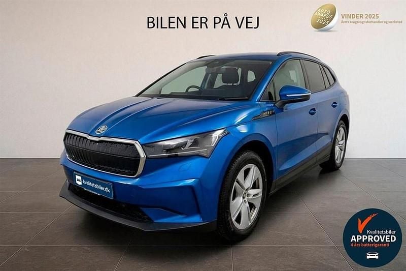 Blåmetal Brugt 2022 Skoda Enyaq iV SUV | 169.900 kr. (Fair pris) - Billede 1/4