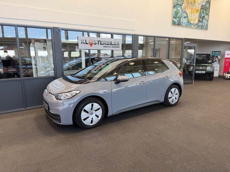 Grå Brugt 2022 VW ID.3 Pro Performance Hatchback | 187.900 kr. (God pris) - Billede 1/4
